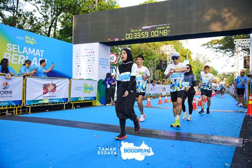 Race photo from Taman Budaya x BOGORUN 2025
