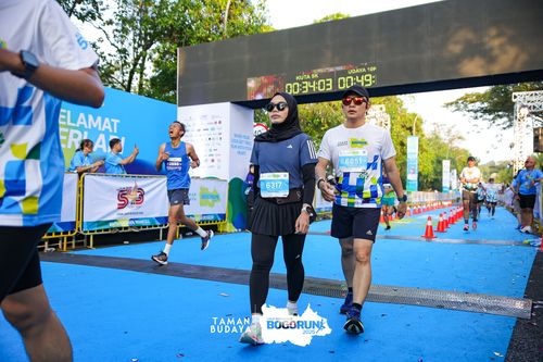Race photo from Taman Budaya x BOGORUN 2025