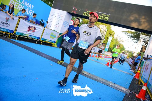 Race photo from Taman Budaya x BOGORUN 2025