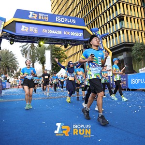 Race photo from ISOPLUS RUN 2026 - JAKARTA