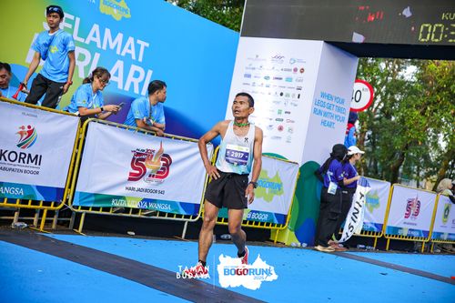 Race photo from Taman Budaya x BOGORUN 2025