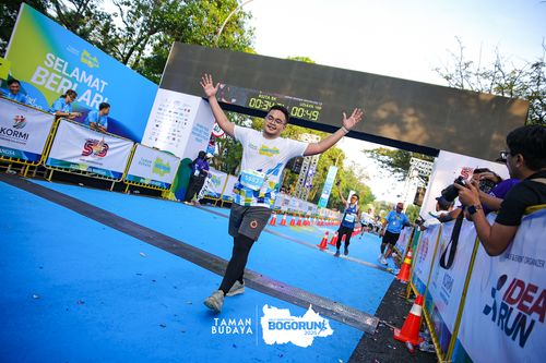 Race photo from Taman Budaya x BOGORUN 2025