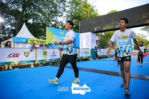 Race photo from Taman Budaya x BOGORUN 2025
