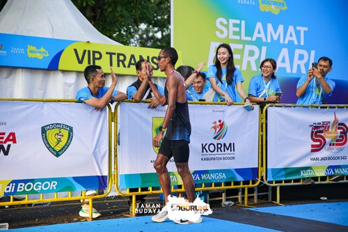 Race photo from Taman Budaya x BOGORUN 2025
