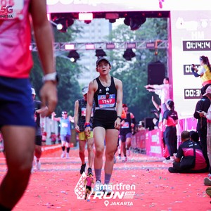 Race photo from SMARTFREN RUN 2026