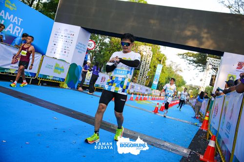 Race photo from Taman Budaya x BOGORUN 2025