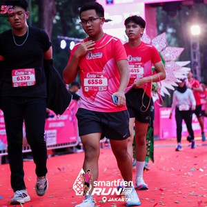 Race photo from SMARTFREN RUN 2026