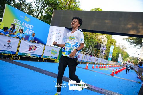 Race photo from Taman Budaya x BOGORUN 2025