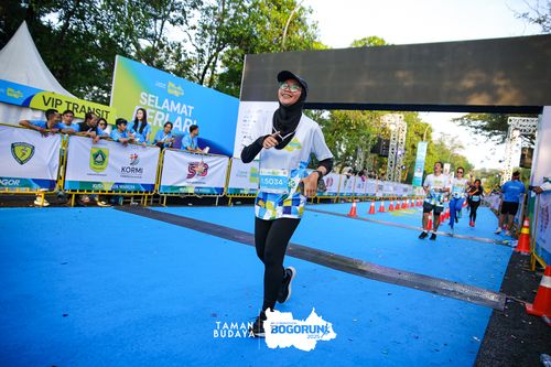 Race photo from Taman Budaya x BOGORUN 2025