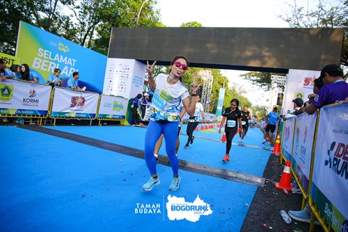 Race photo from Taman Budaya x BOGORUN 2025