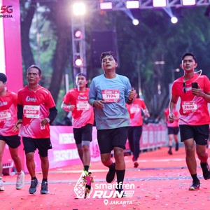 Race photo from SMARTFREN RUN 2026
