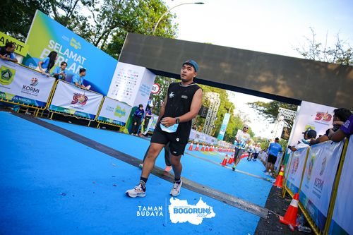 Race photo from Taman Budaya x BOGORUN 2025
