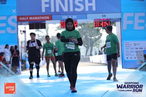 Race photo from SERPONG WARRIOR CHALLENGE RUN
