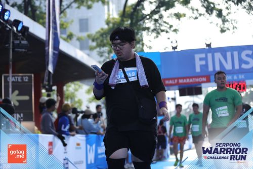 Race photo from SERPONG WARRIOR CHALLENGE RUN