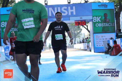 Race photo from SERPONG WARRIOR CHALLENGE RUN