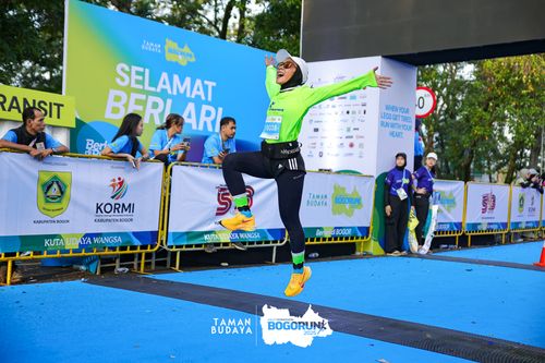 Race photo from Taman Budaya x BOGORUN 2025