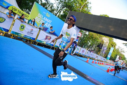 Race photo from Taman Budaya x BOGORUN 2025