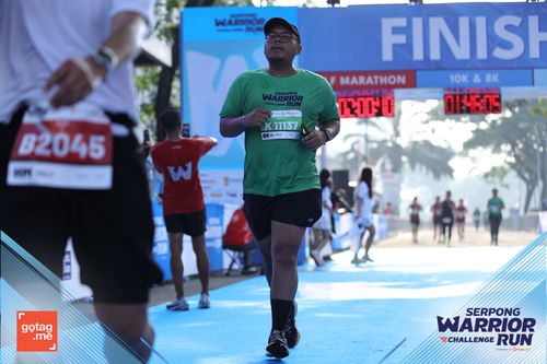 Race photo from SERPONG WARRIOR CHALLENGE RUN