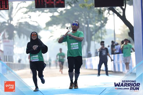 Race photo from SERPONG WARRIOR CHALLENGE RUN