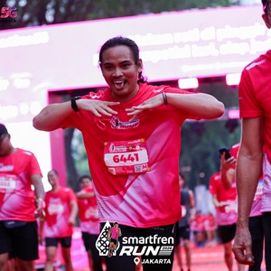 Race photo from SMARTFREN RUN 2026