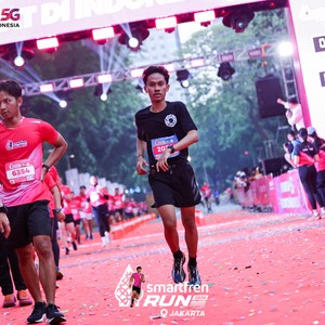 Race photo from SMARTFREN RUN 2026