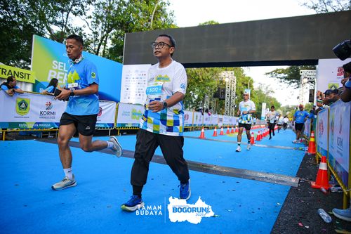 Race photo from Taman Budaya x BOGORUN 2025