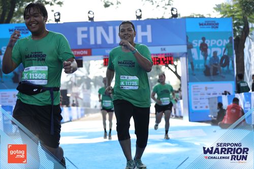 Race photo from SERPONG WARRIOR CHALLENGE RUN