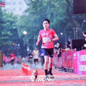 Race photo from SMARTFREN RUN 2026