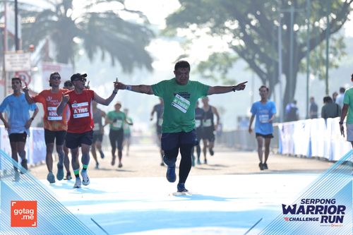 Race photo from SERPONG WARRIOR CHALLENGE RUN