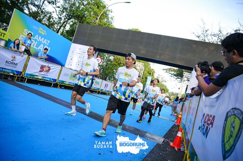 Race photo from Taman Budaya x BOGORUN 2025