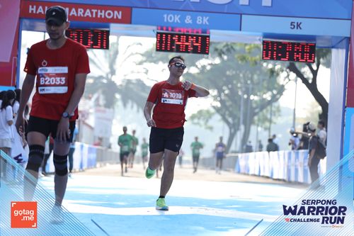 Race photo from SERPONG WARRIOR CHALLENGE RUN
