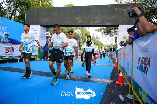 Race photo from Taman Budaya x BOGORUN 2025