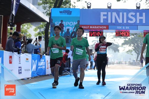 Race photo from SERPONG WARRIOR CHALLENGE RUN