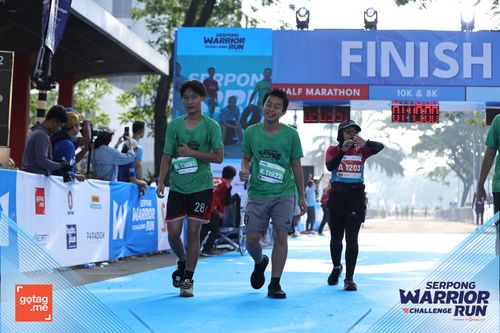 Race photo from SERPONG WARRIOR CHALLENGE RUN
