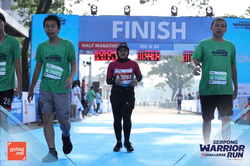Race photo from SERPONG WARRIOR CHALLENGE RUN