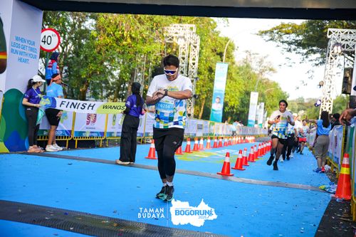 Race photo from Taman Budaya x BOGORUN 2025