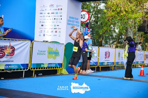 Race photo from Taman Budaya x BOGORUN 2025