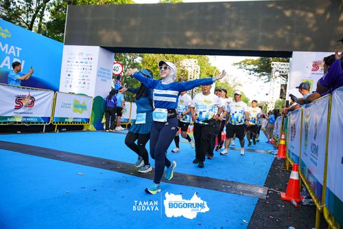 Race photo from Taman Budaya x BOGORUN 2025