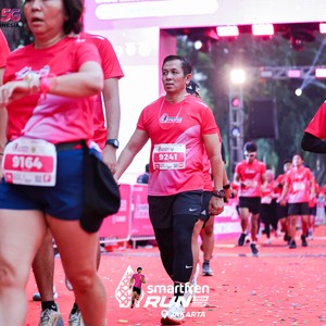 Race photo from SMARTFREN RUN 2026
