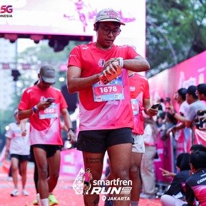 Race photo from SMARTFREN RUN 2026
