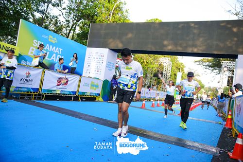 Race photo from Taman Budaya x BOGORUN 2025