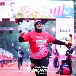 Race photo from SMARTFREN RUN 2026