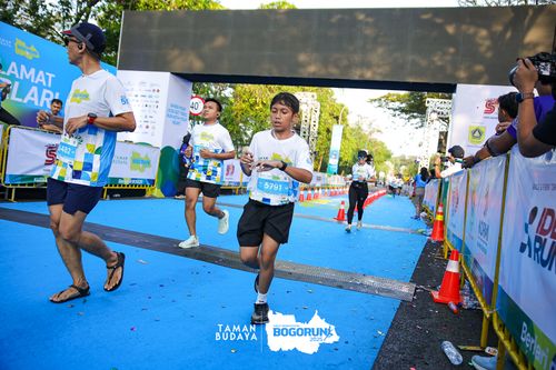 Race photo from Taman Budaya x BOGORUN 2025