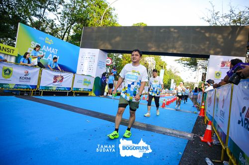 Race photo from Taman Budaya x BOGORUN 2025
