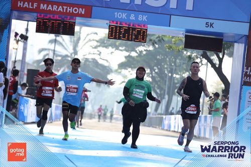 Race photo from SERPONG WARRIOR CHALLENGE RUN