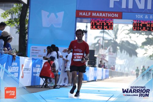 Race photo from SERPONG WARRIOR CHALLENGE RUN