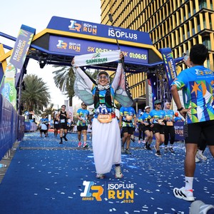 Race photo from ISOPLUS RUN 2026 - JAKARTA