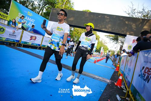 Race photo from Taman Budaya x BOGORUN 2025