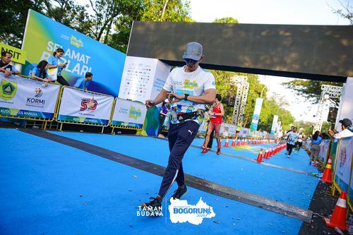 Race photo from Taman Budaya x BOGORUN 2025