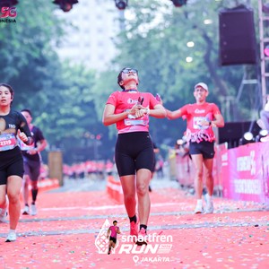 Race photo from SMARTFREN RUN 2026